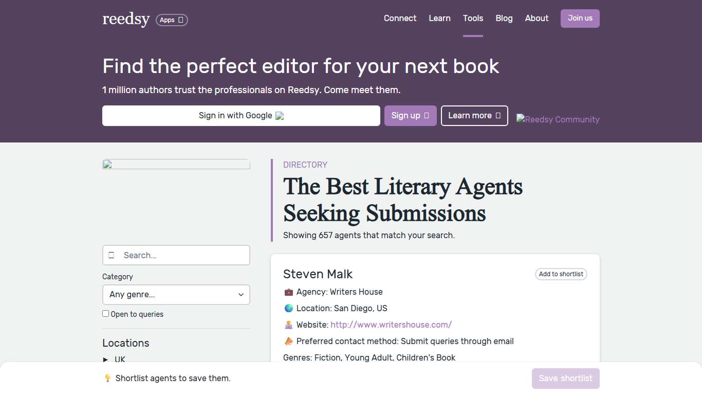 657 Literary Agents Seeking Submissions in 2026 Reedsy